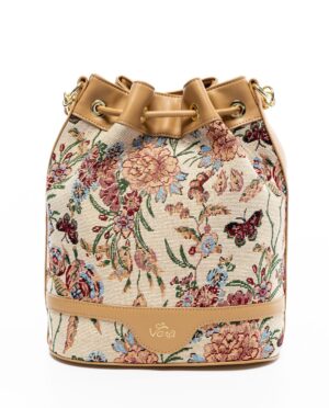 Τσάντα πουγκί φλοράλ