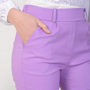 Παντελόνι ελαστικό λιλά