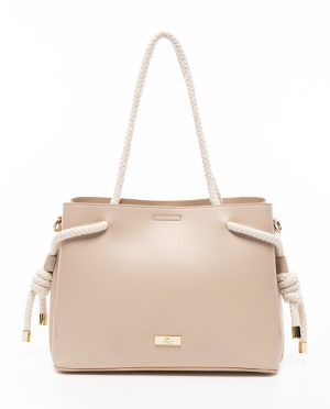 Τσάντα χειρός μπεζ