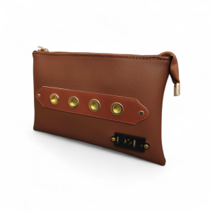 Τσάντα φάκελος καφέ De Raggi