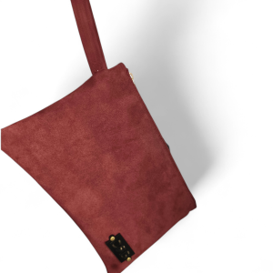 Τσάντα φάκελος De Raggi μπορντο ""muse"