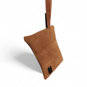 Τσάντα φάκελος De Raggi κάμελ "muse"