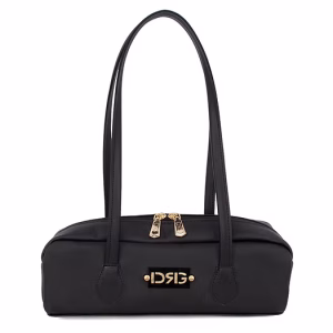 De Raggi Champagne Shoulder Bag μαύρη
