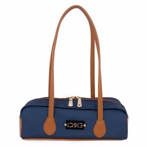 De Raggi Champagne Shoulder Bag μπλε