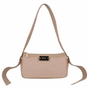 De Raggi Champagne Shoulder and Crossbody Bag μπεζ